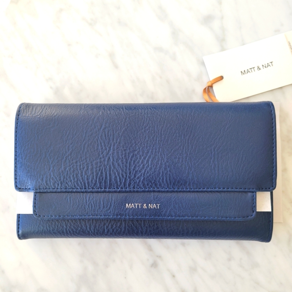Matt & Nat Ilda Navy Wallet